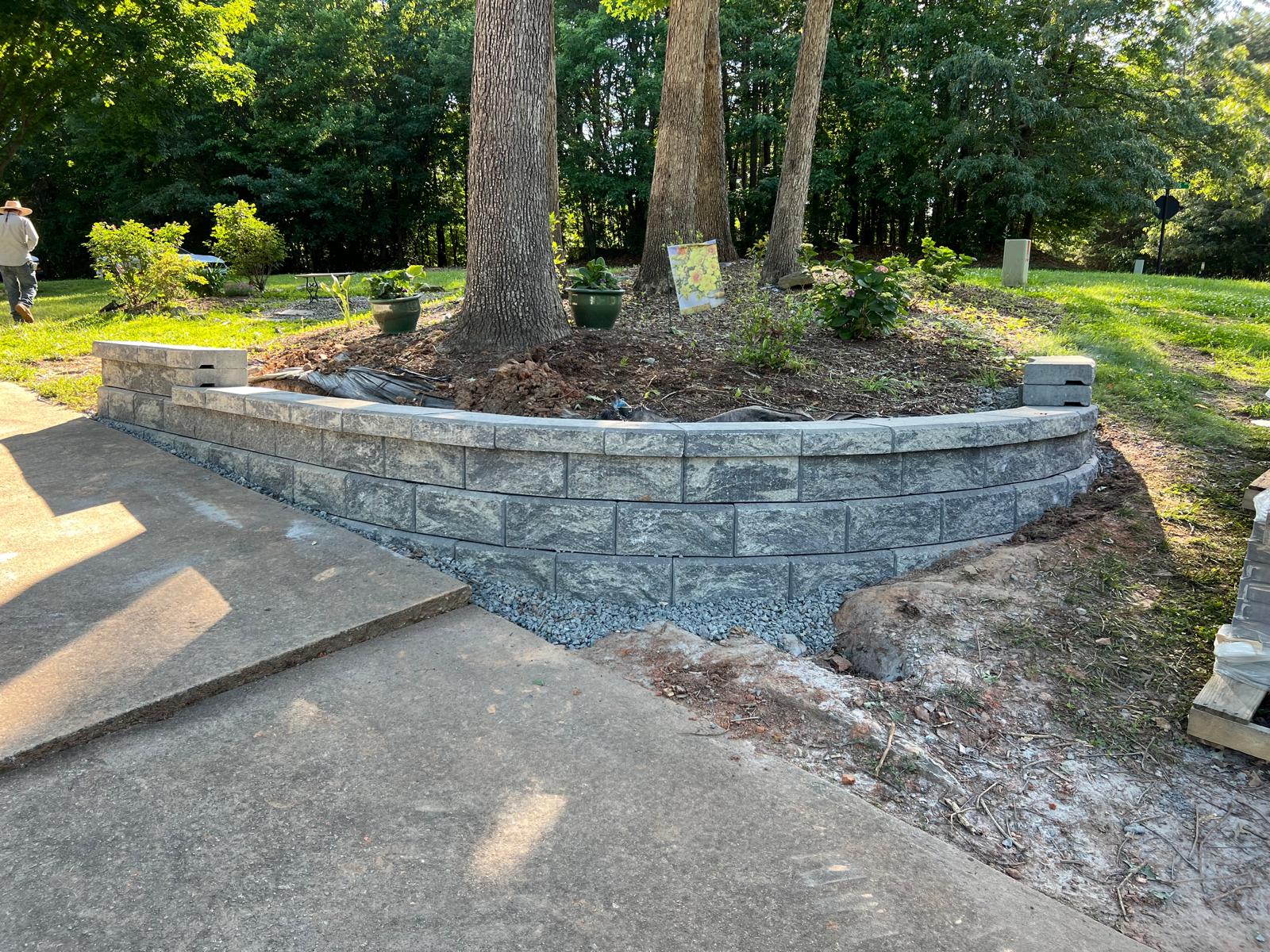 Retaining wall
